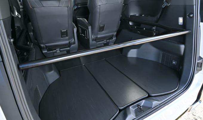 トリム形状に沿ったフレーム